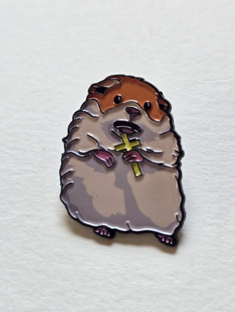 Hamster Meme Pin